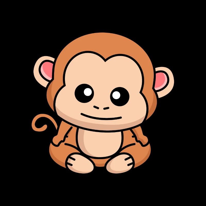 Singe Comic Animal