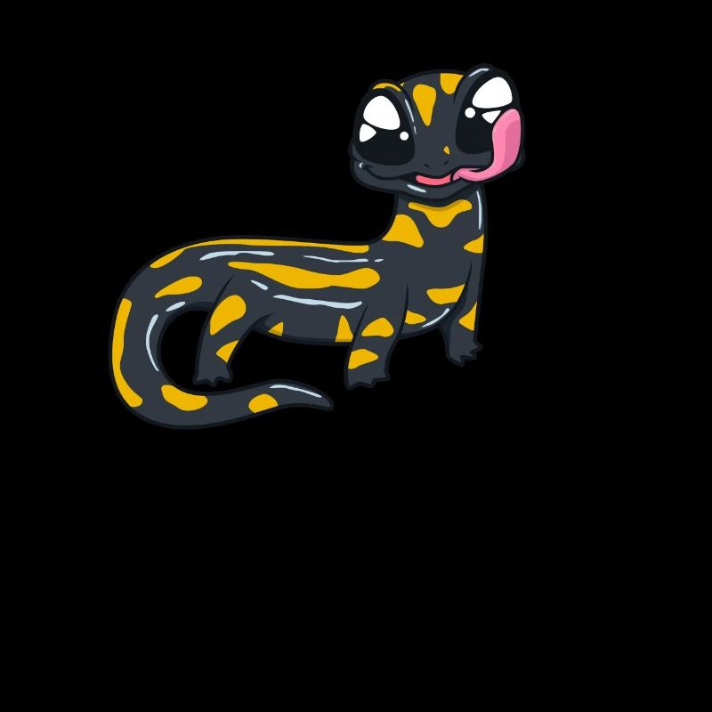 Kawaii Feuersalamander