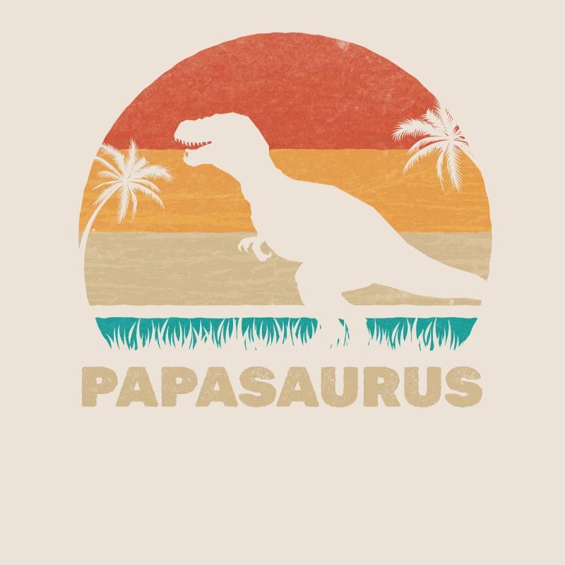 PapaSaurus T-Rex Daddy Dinosaur Matching