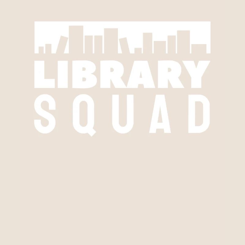 Bookworm Library Squad Bibliothécaire sur le thème