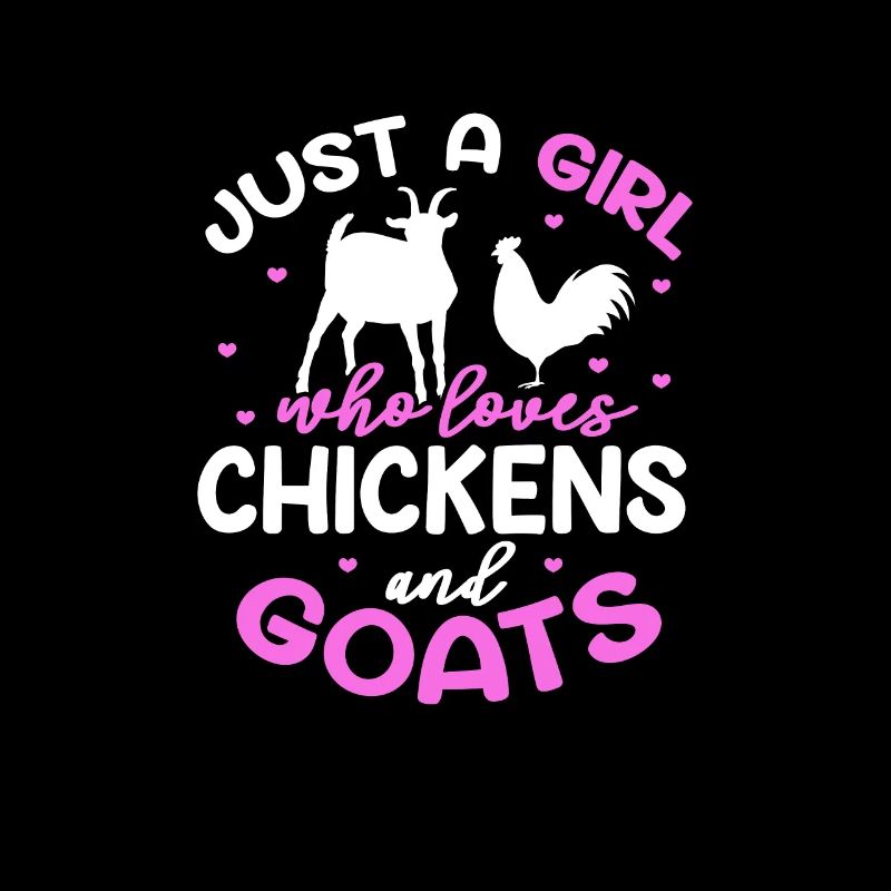 Chèvre Poulet Ferme Poulets Chèvres Cadeau