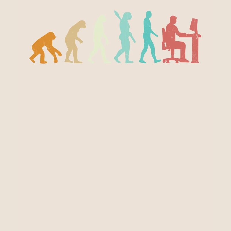 Evolution Programmeur Codeur Gamer Développeur Geek