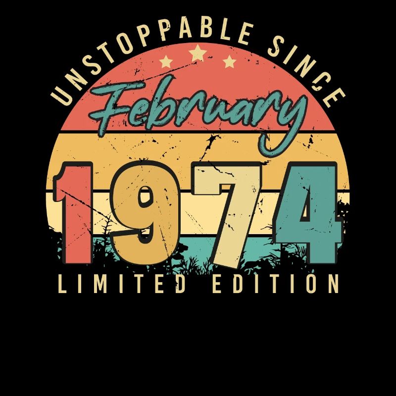 Février 1974 Unstoppable Vintage