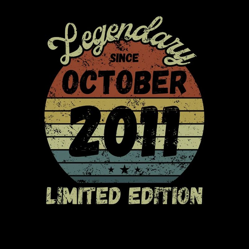 Legendary since October 2011 - Geburtstag