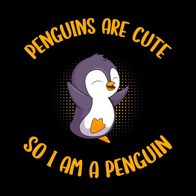 Pinguine sind süß ich bin ein Pinguin Kinder
