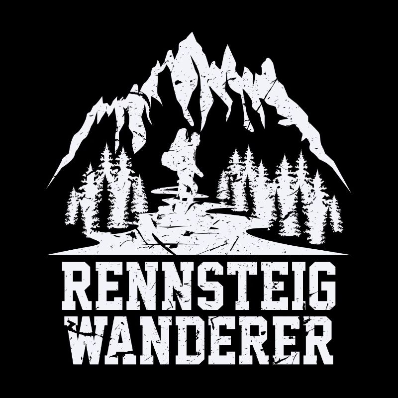 Rennsteig Wanderer