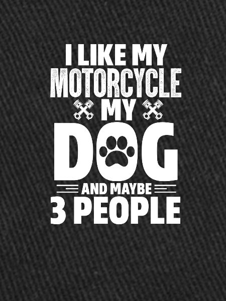 Chien motard