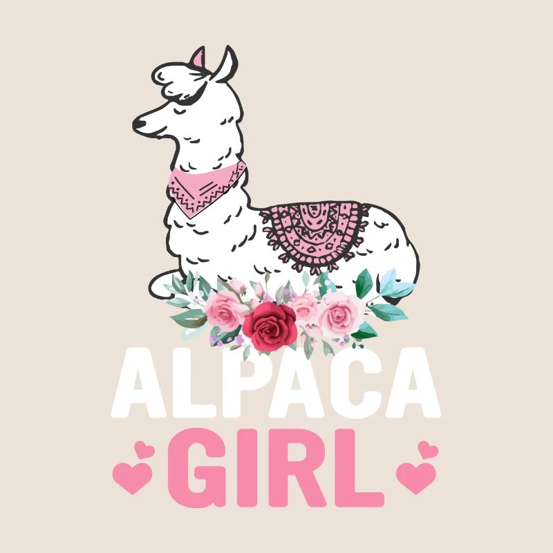Alpaka Mädchen