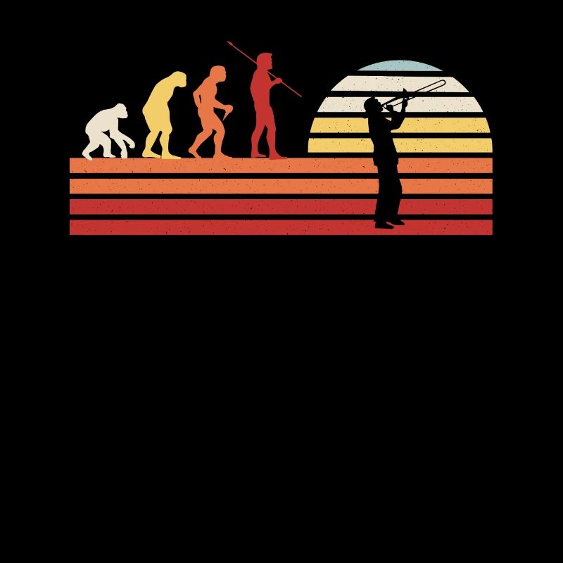 Retro Posaune Vintage Posaune
