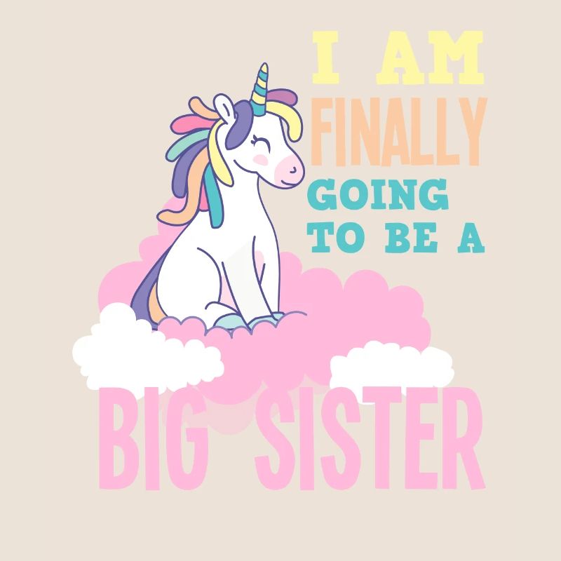 Ich Werde Eine Große Schwester Einhorn