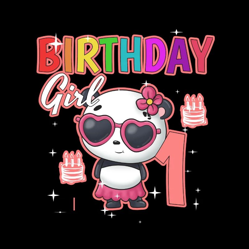 Birthday child 1 panda