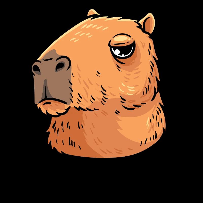 Capybara capybara rongeur