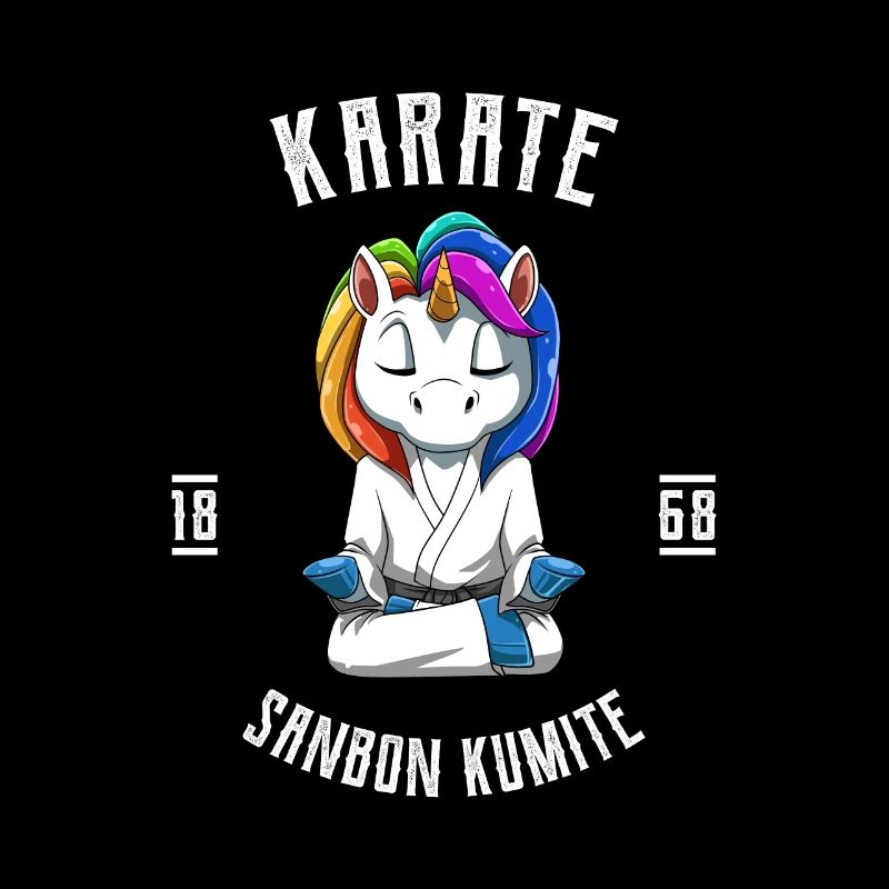 Karate Einhorn