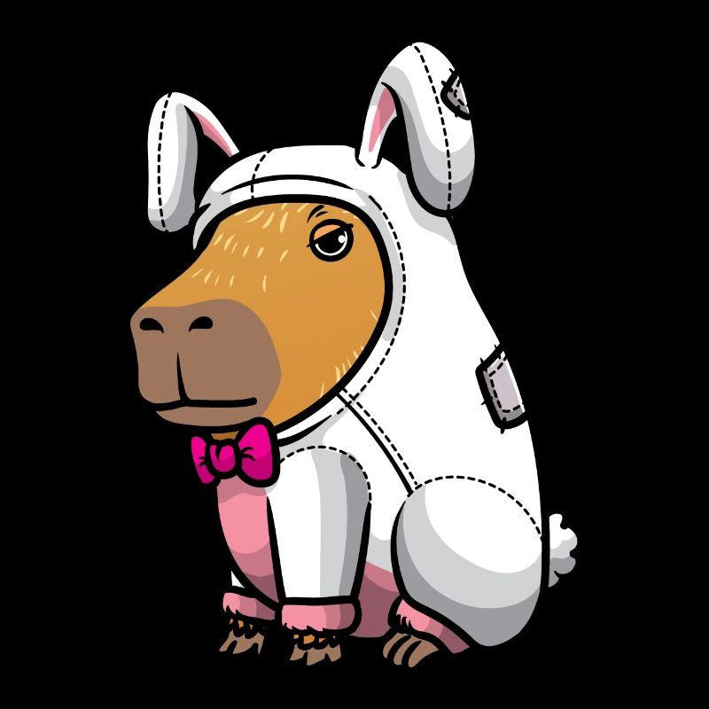 Lapin de Pâques Capybara Rongeur