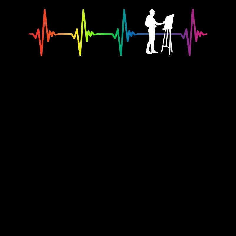 Peindre Rainbow Heartbeat