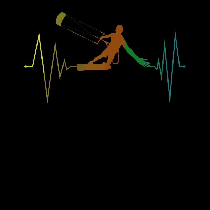 Kitesurf ECG Kitesurfer Kitesurf