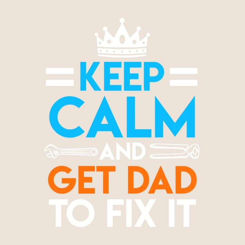 Get Dad to fix it Papa repariert das