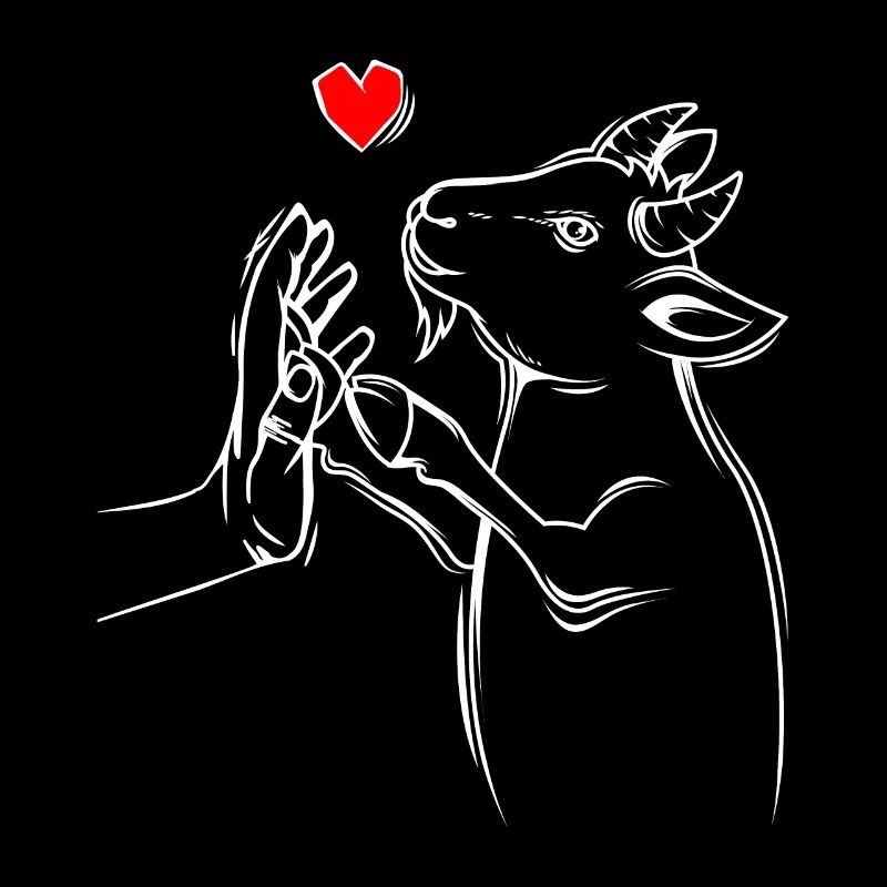 Les chèvres aiment la chèvre fermier