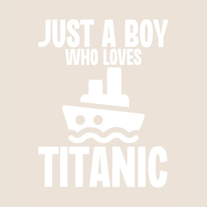 Nur ein Junge, der Titanic liebt