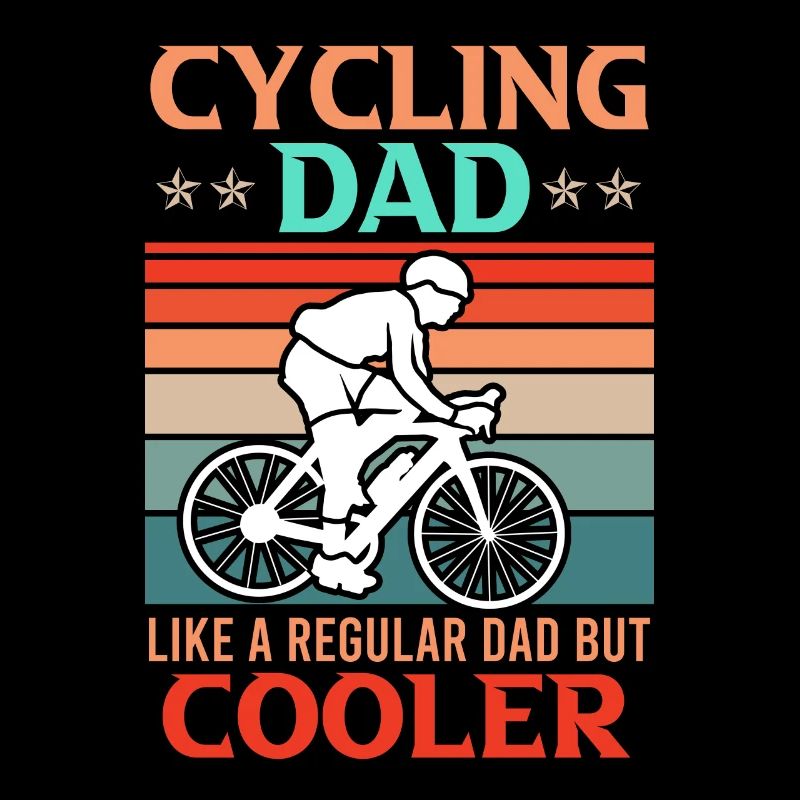 Cycling Dad Cyclist Papa