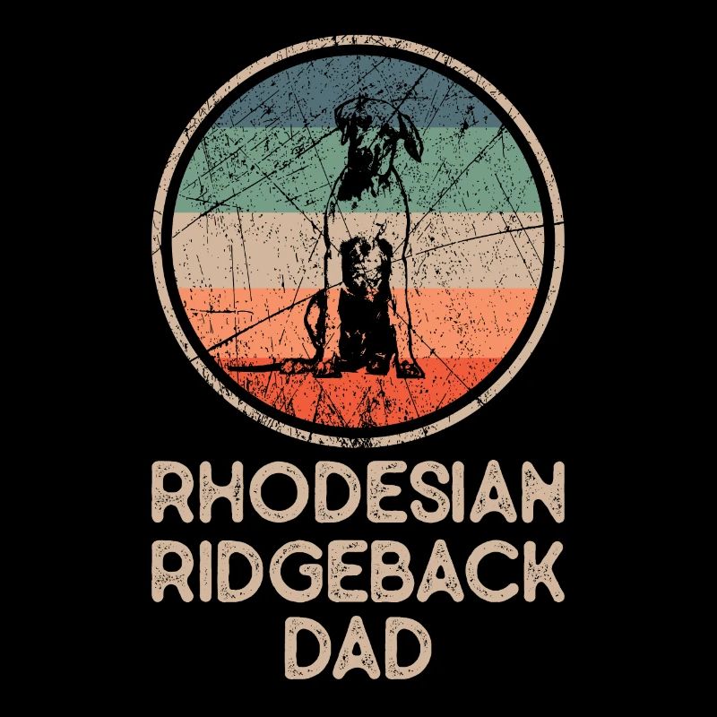 Dog - Vintage Rhodesian Ridgeback Dad