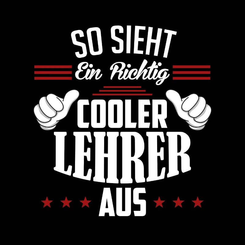 So sieht ein richtig cooler Lehrer aus Lehrer