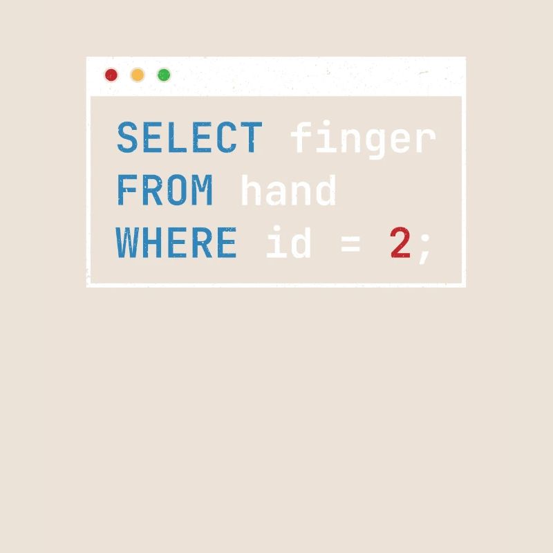 Hacking Code Cybersécurité Selected Finger Hacker