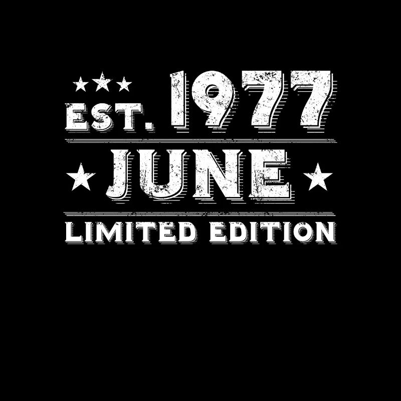 June 1977 - Geburtstag im Juni