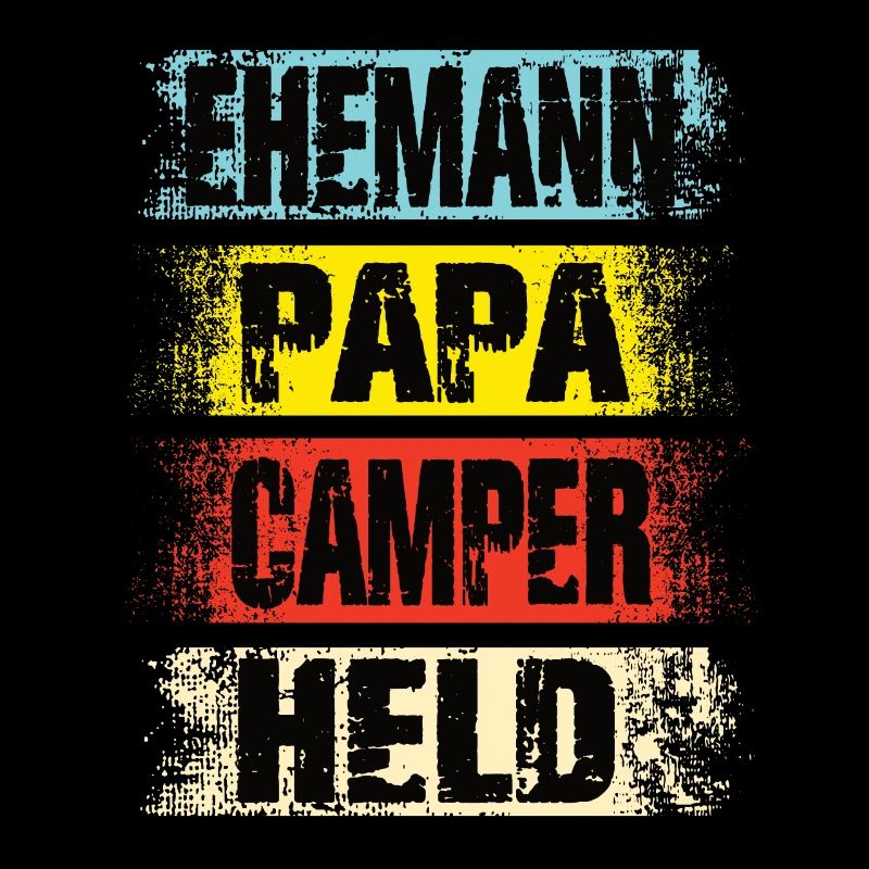 Ehemann Papa Camper Held