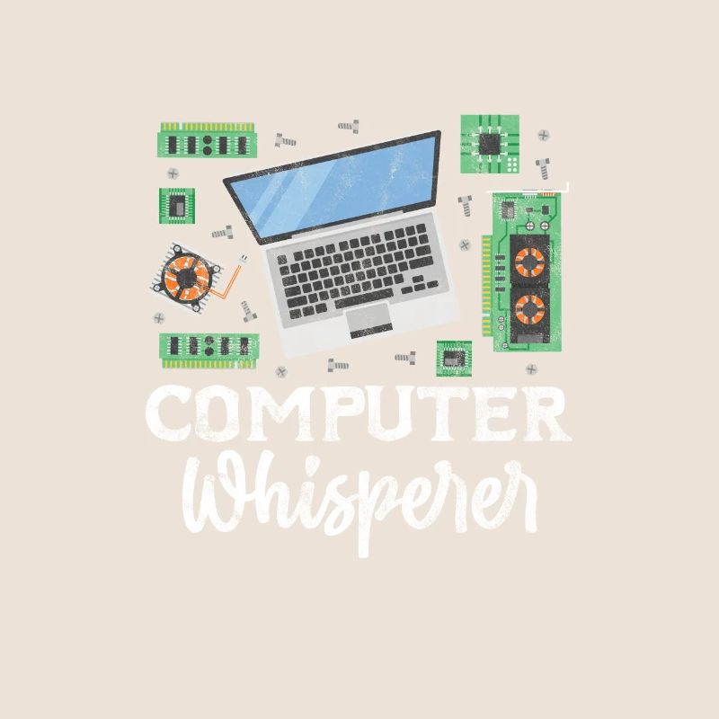 Computer Nerd PC Programmierer Informatik Geschenk