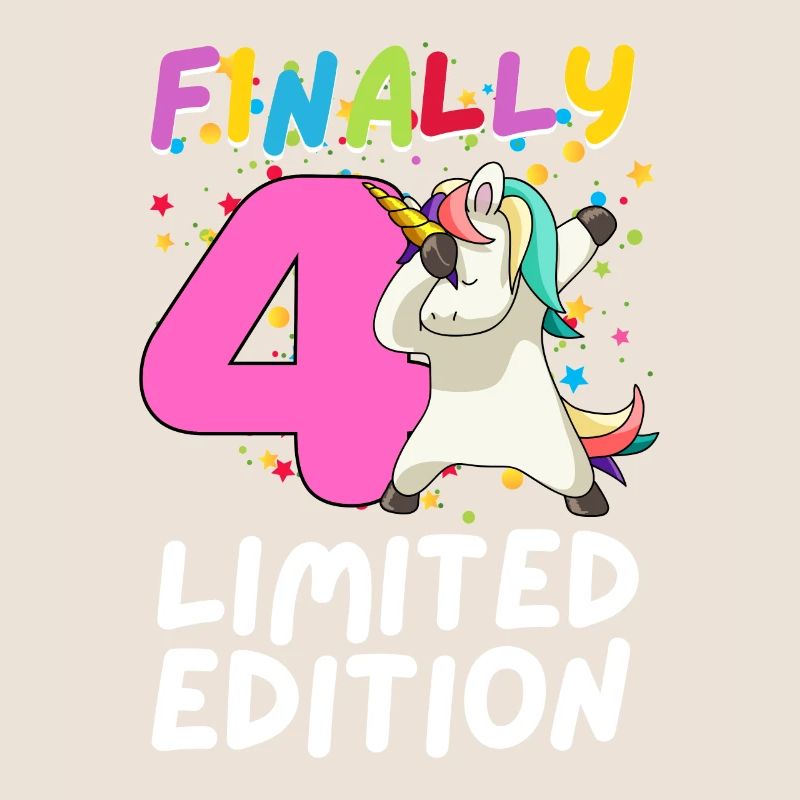 Finally 4 Limited Edition - Dabbing Unicorn