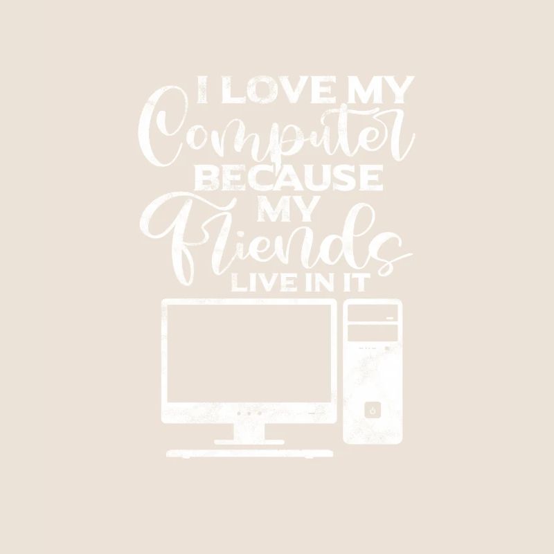 Computer Nerd PC Programmierer Informatik Geschenk