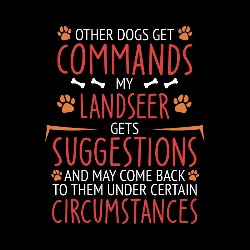 Landseer Commandes patte