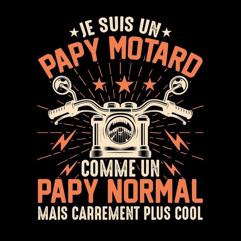 Ich bin ein sehr cooler Biker-Opa