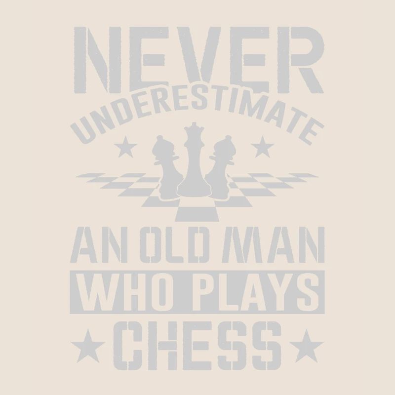 An Old Man Who Plays Chess