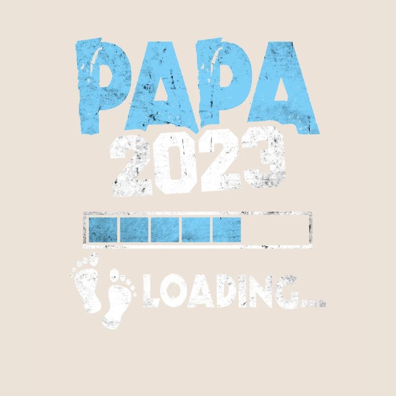 Werdender Papa 2023 Loading Nachwuchs Vater