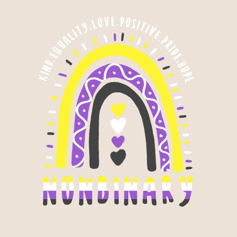 Nonbinary Boho Rainbow