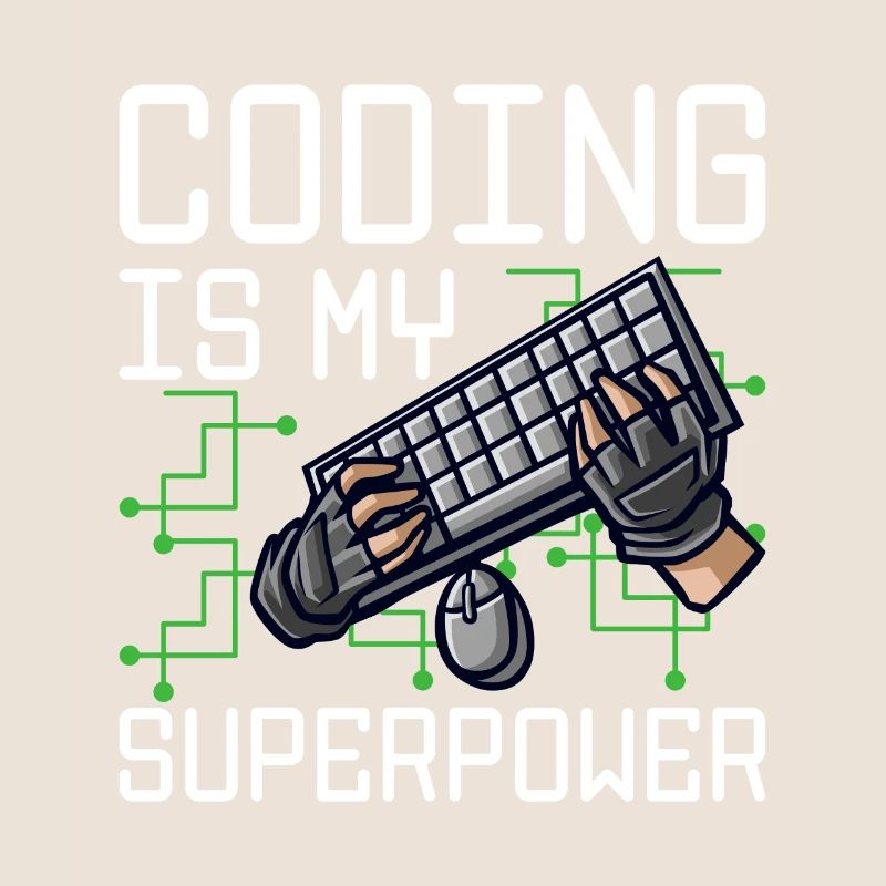 Coding Is My Superpower Programming Coder Computer