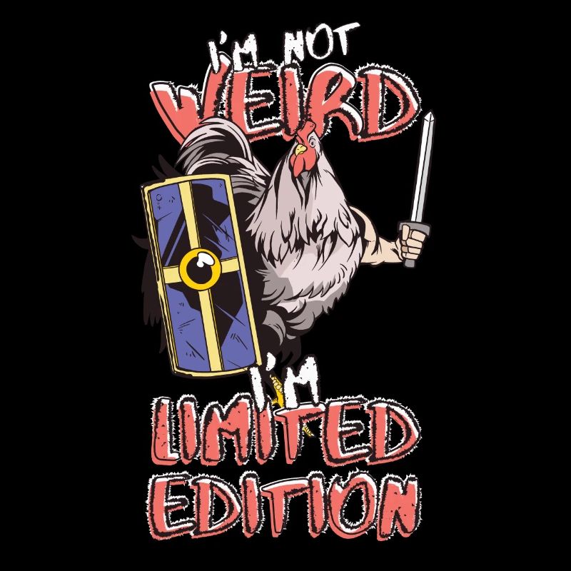 Cartoon Chicken Knight - Édition Limitée - Dicton