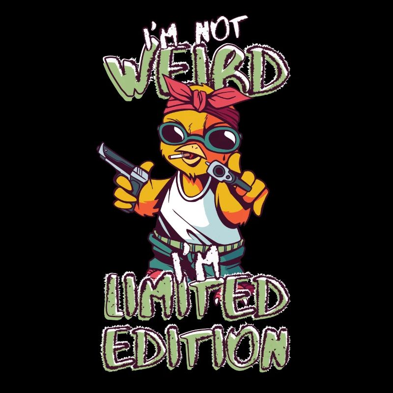 Cool Cartoon Chick - Édition Limitée - Dicton