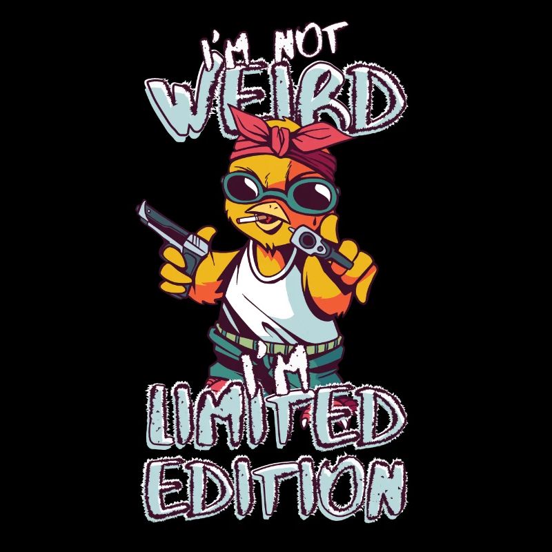 Cool Cartoon Chick - Édition Limitée - Dicton