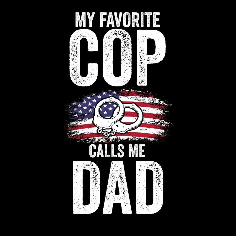 Cop Dad Cop Dad Familie Geschenk