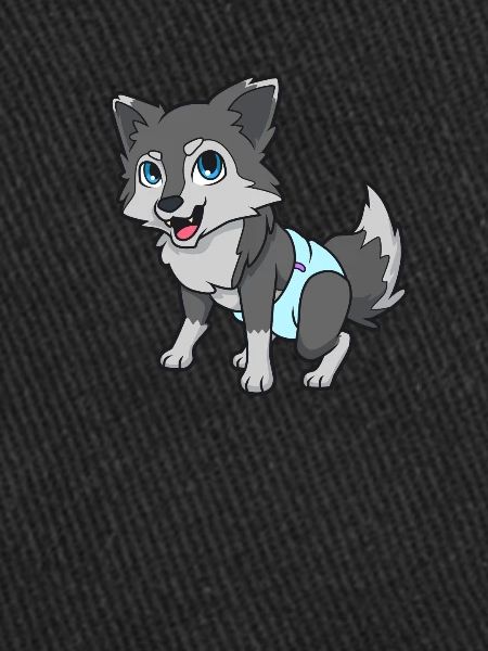 Bébé chien Kawaii