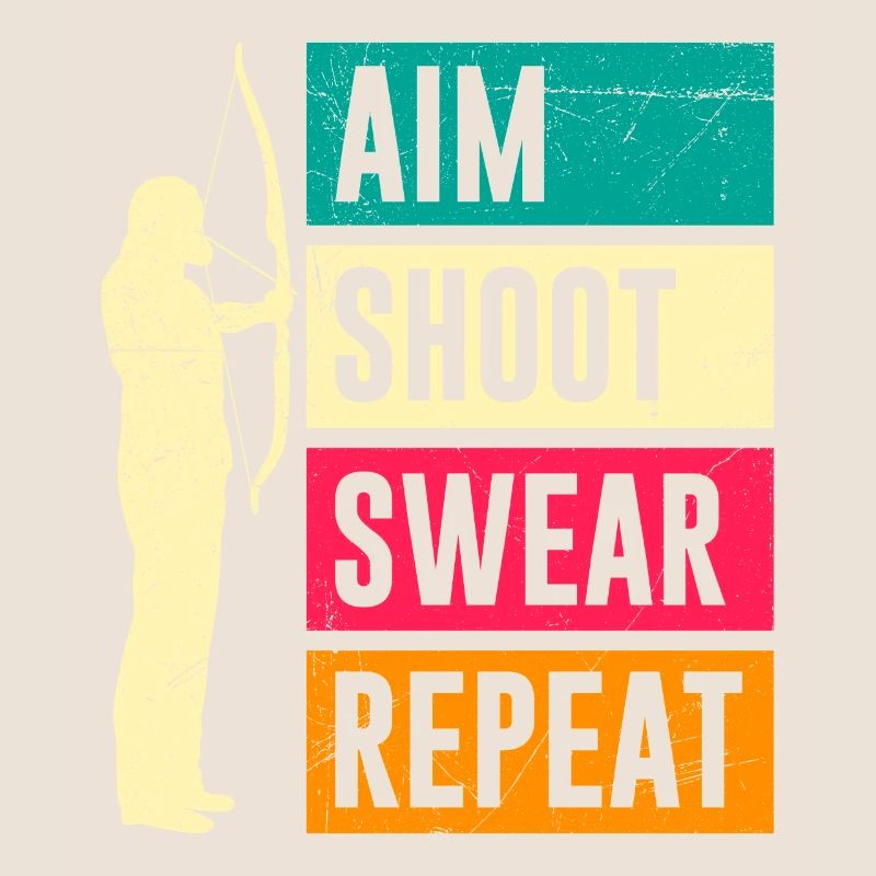 Aim Solve Swearing Again Archery