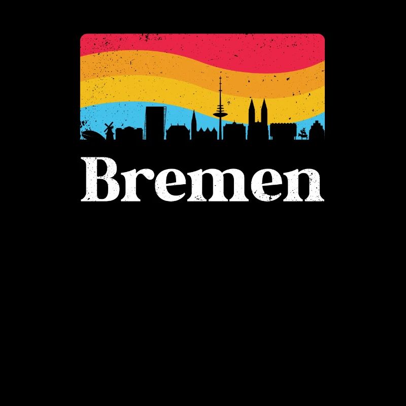 Brême Rétro Sites Skyline Souvenir