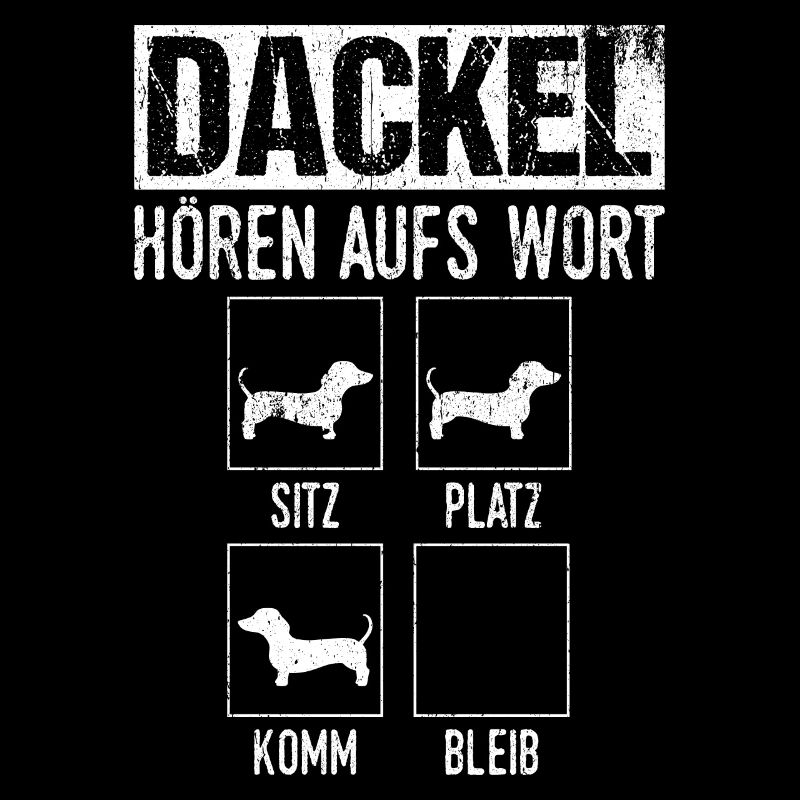 Dackel hören aufs Wort Lutsiges Dachshund & Dackel