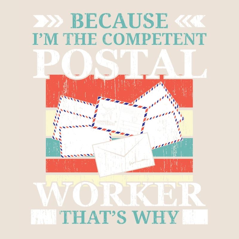 I am the competent postal worker postman
