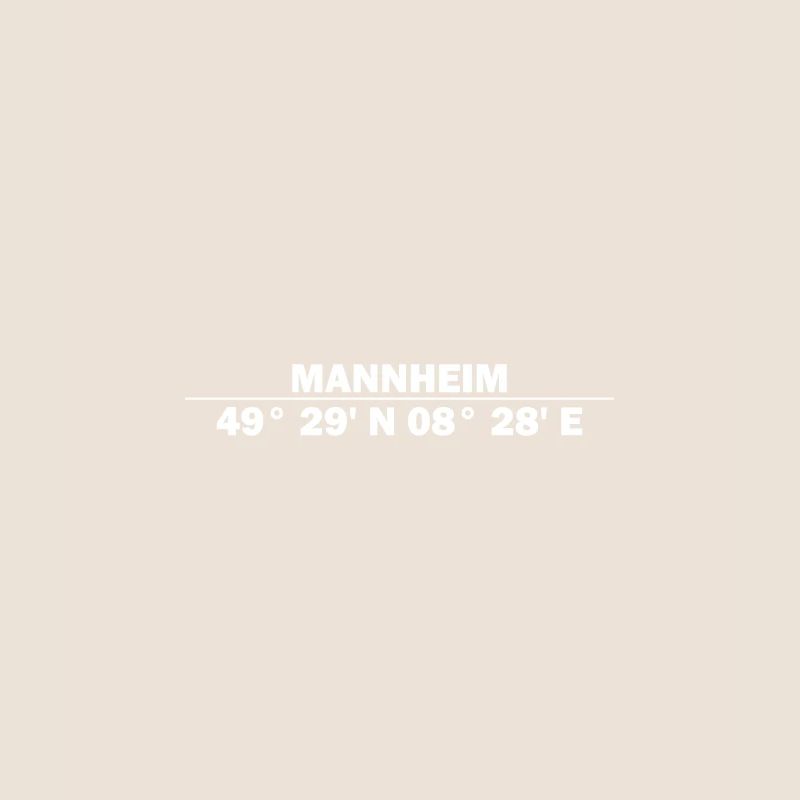 Coordonnées de Mannheim
