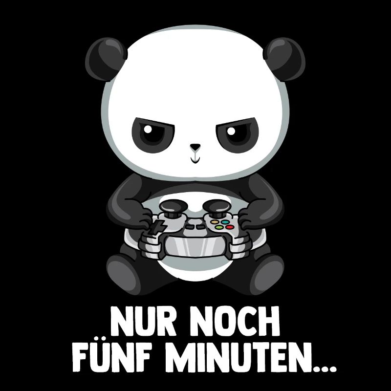 Lustiges Gaming Geschenk - Zocken Gaming Panda