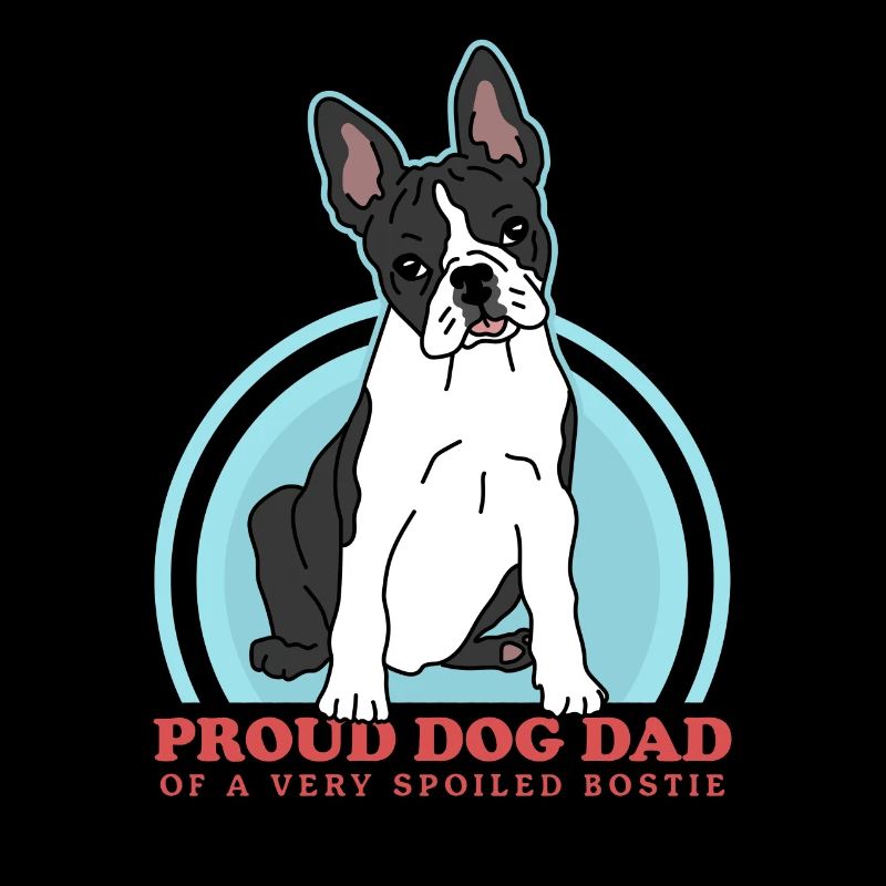 Boston Terrier Dad | Hunde Hundebesitzer Geschenk